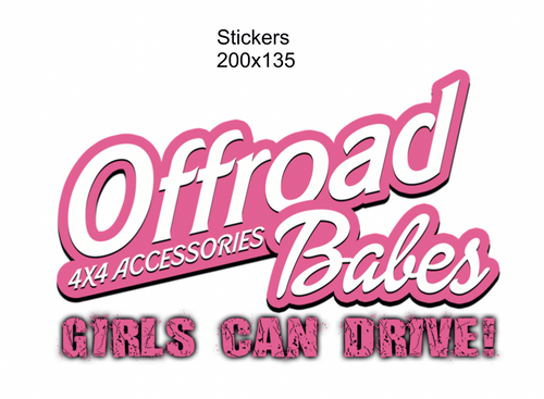 girls can drive sticker