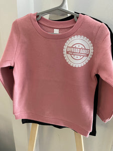 Baby crew neck jumper- PINK