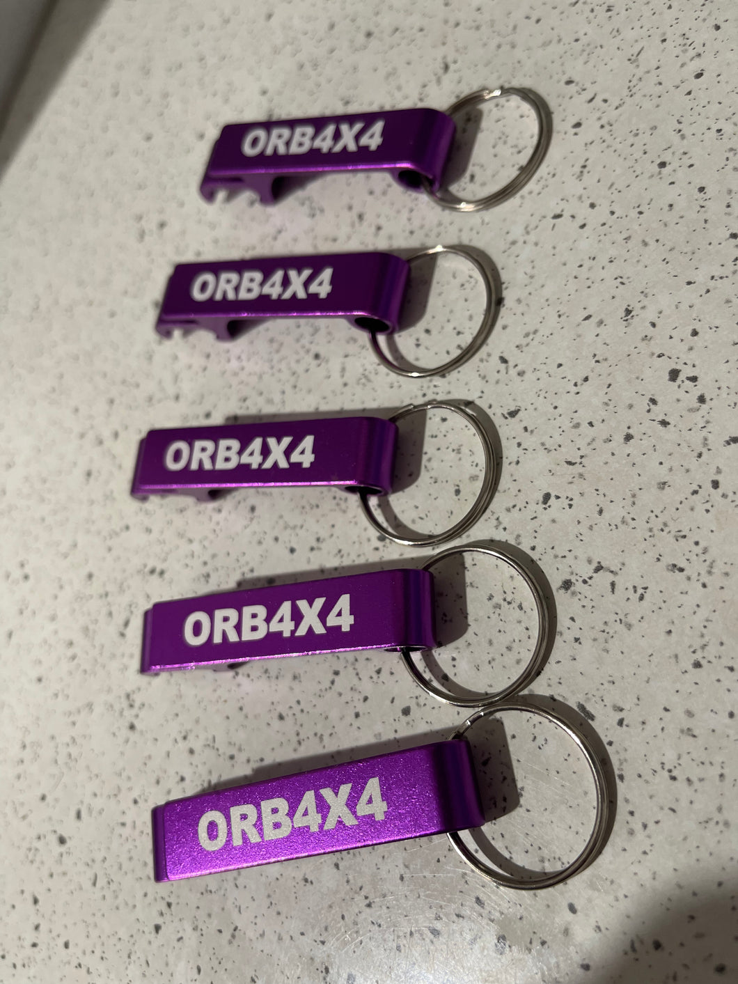 Bottle opener key rings