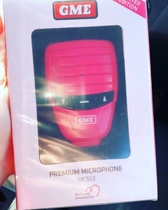 Pink heavy duty microphone