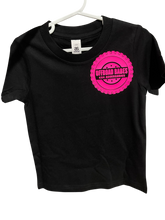 Load image into Gallery viewer, Mini me tees pink logo