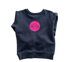 Load image into Gallery viewer, Baby crew neck jumper- BLACK