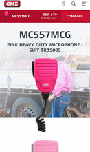 Load image into Gallery viewer, Pink heavy duty microphone MC557MCG