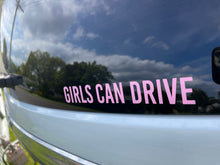 Load image into Gallery viewer, Girls can drive DECAL