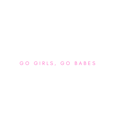 Go girls, go babes sticker